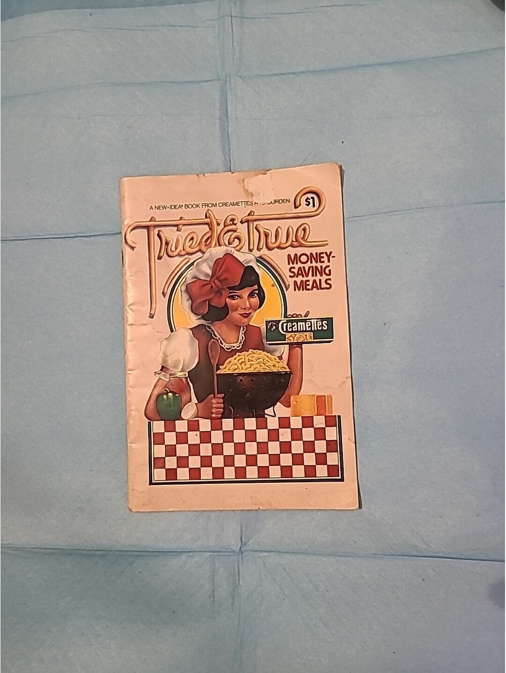 1981 Tried & True Money Saving Meals New Idea Book From Creamettes And Borden